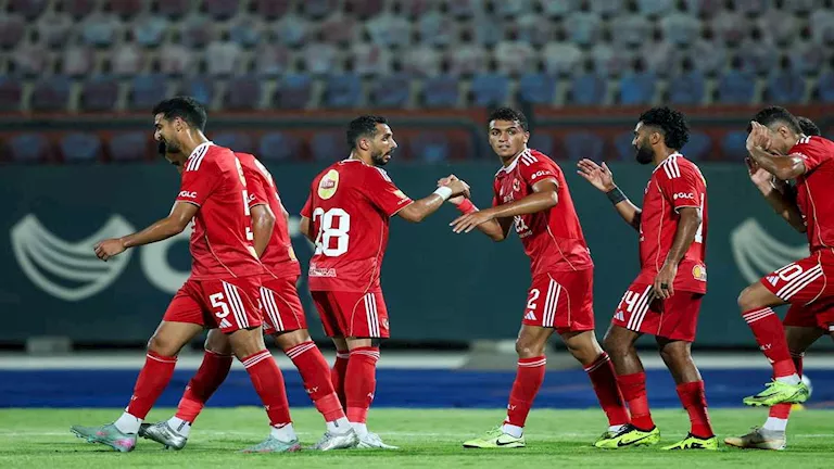 9 غيابات بصفوف الأهلي أمام مودرن سبورت