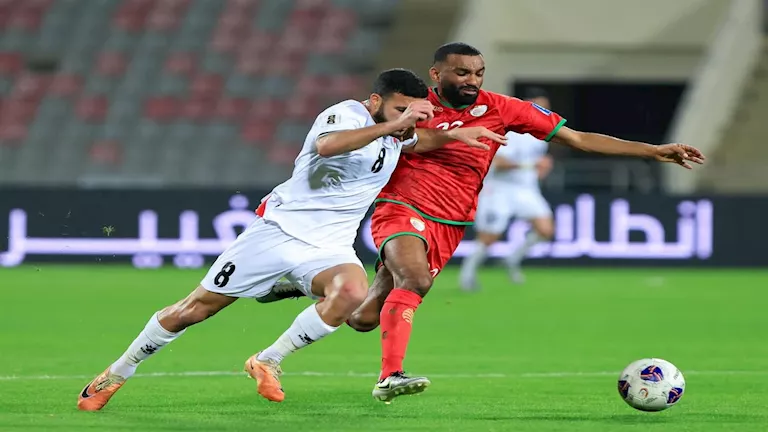 حامد حمدان مع منتخب فلسطين 
