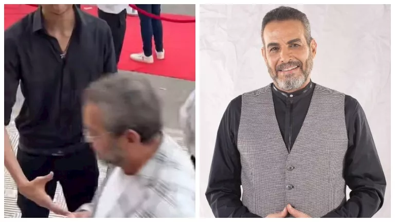 أحمد عبد العزيز يُحرج معجب ويرفض مصافحته.. وفنان ينتقد:”زعلت جدا”