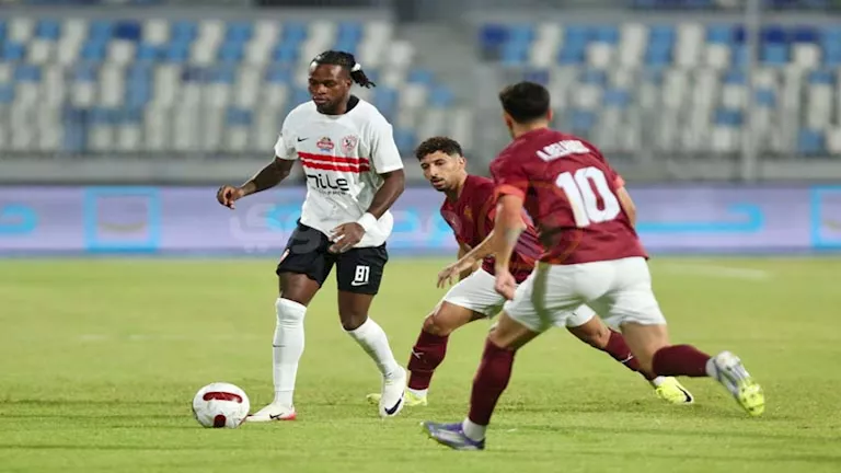 ملخص شوط الزمالك وسيراميكا كليوباترا الأول في انطلاق الدوري