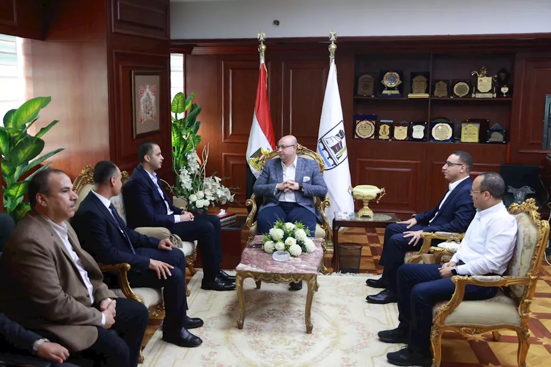 نائب وزير الصحة ومحافظ بني سويف