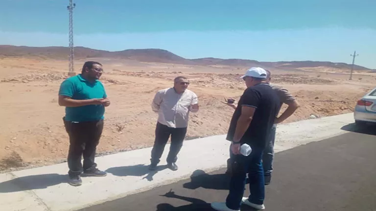 تسليم المرحلة الثانية لقطع الأراضي الزراعية بالتجمع التنموي بوادي سعا ...