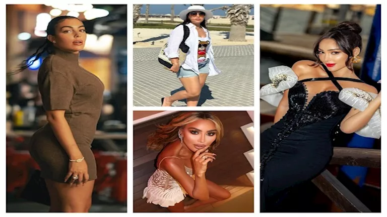 هوت شورت بوسي وفستان جورجينا ومايا دياب.. 25 صورة للنجمات آخر أيام الص