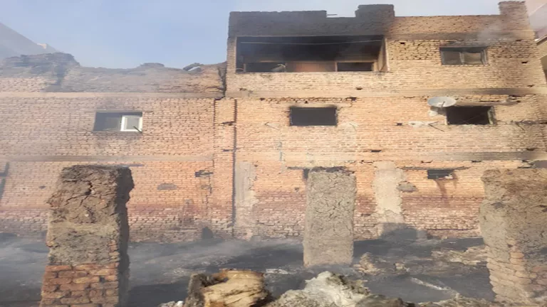 إخماد حريق نشب في منزل بقرية سدود بالمنوفية 