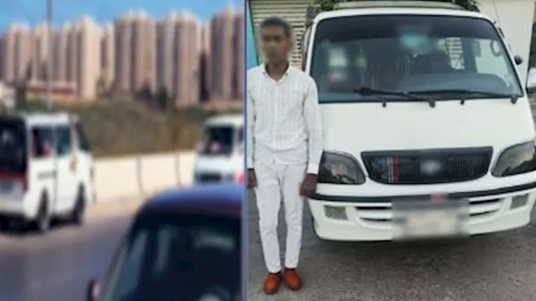 ضبط سائق ميكروباص متهور في الإسكندرية