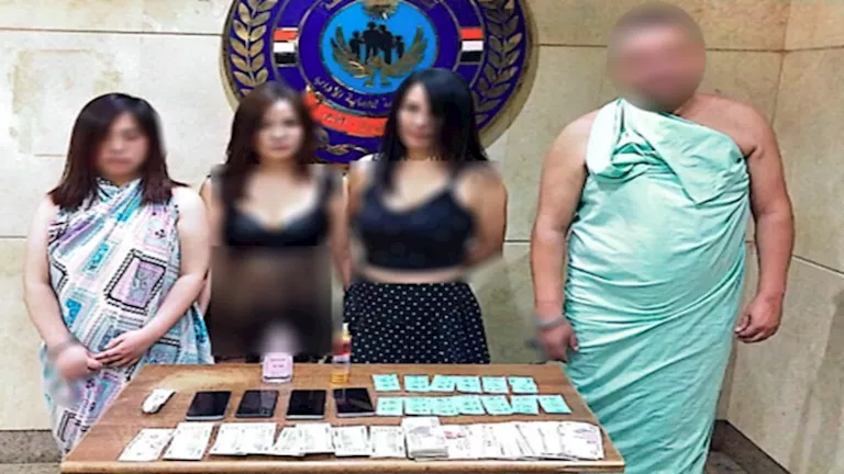 ضبط سيدة أجنبية تستغل مسكنها للأعمال المنافية للآداب بالمعادي