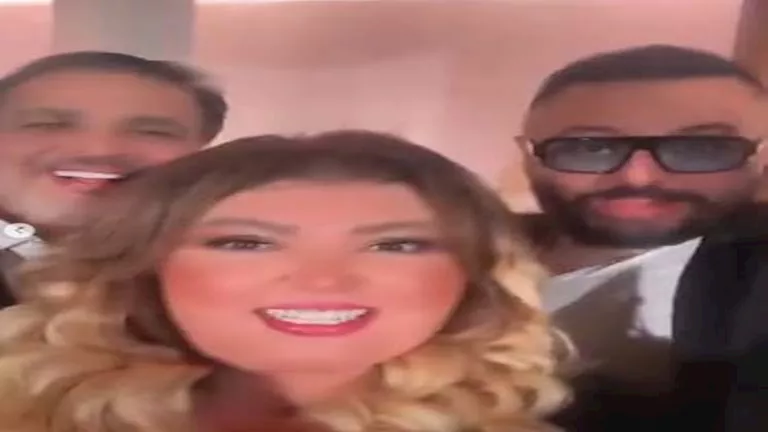 مها أحمد ومجدي كامل يحتفلان بزفاف نجل بيومي فؤاد بوصلة رقص وغناء