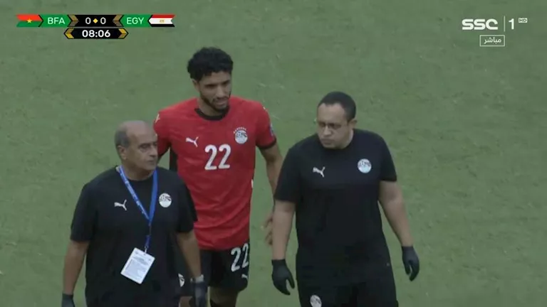 إصابة مرموش تثير القلق في صفوف منتخب مصر بعد مواجهة بوركينا فاسو