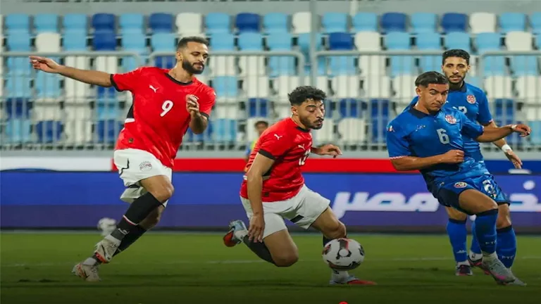 أحمد سامي يغادر معسكر منتخب مصر قبل ودية تونس بسبب الإصابة