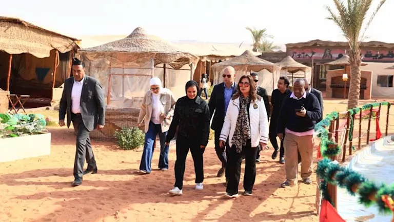 منال عوض توجه بتعديل منظومة تذاكر محمية الغابة المتحجرة