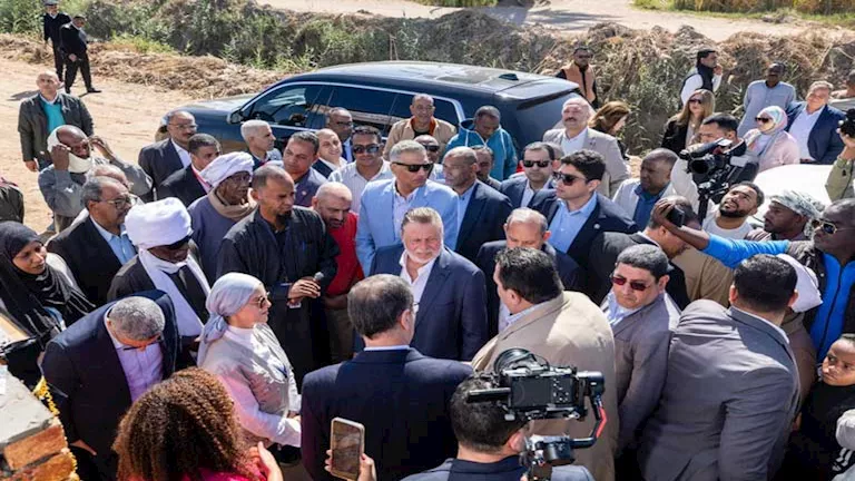 محافظ المركزي يتفقد القرى المستفيدة من مشروع دعم صغار المزارعين بأسوان