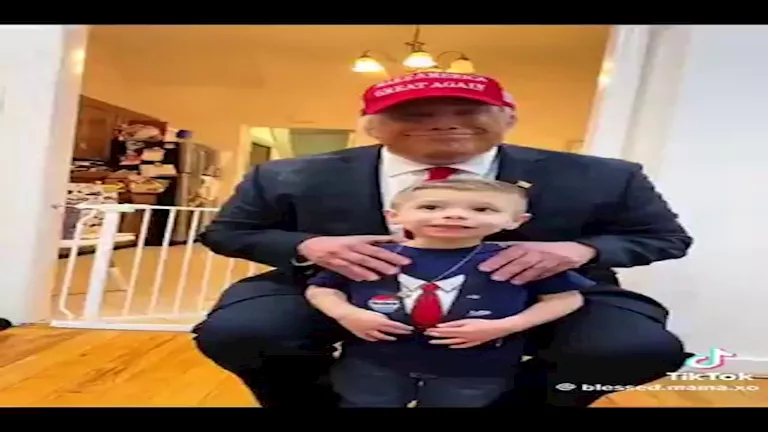 استأجروا ممثلا لتقليده.. عائلة تحقق حلم طفلها برؤية “ترامب” في عيد ميل