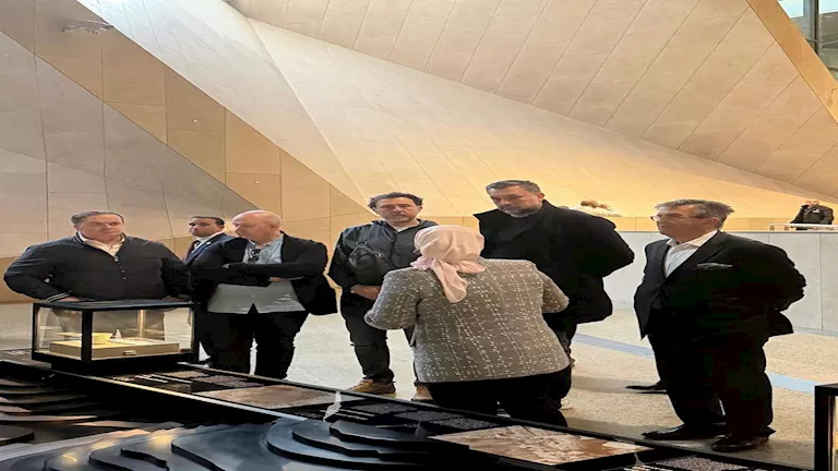 متحفا الحضارة والمصري الكبير يستقبلان وزير خارجية البوسنة والهرسك