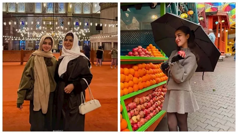 رانيا منصور وابنتها