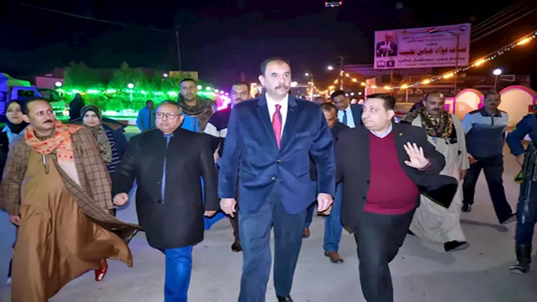 محافظ سوهاج يفتتح تطوير مدخل طهطا القبلي ويتفقد توسعة الطريق