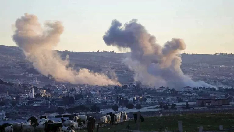 بينهم إعلاميون.. 19 مصابا في غارات إسرائيلية على بلدة قناريت جنوبي لبن