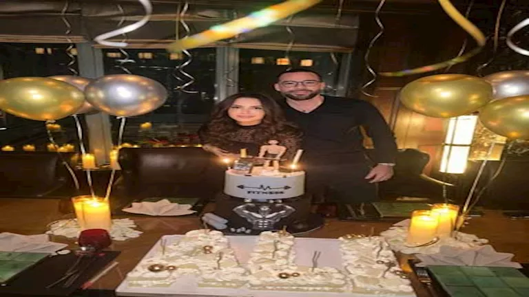 "كل سنة وأنت حبيبي".. آمال ماهر تحتفل بعيد ميلاد زوجها 