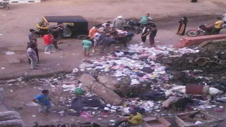 مصر – جريمة تهز فيصل.. جثة رضيع في مكب النفايات والأمن يلاحق الجناة