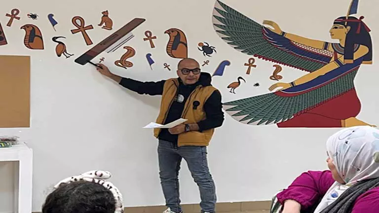 ورشة تعليمية للأطفال تكشف أسرار الكتابة عبر العصور بمتحف شرم الشيخ (صو