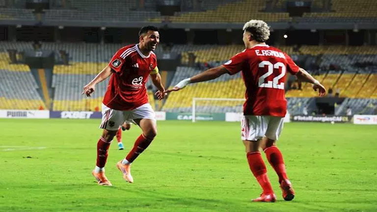 أول تعليق من إمام عاشور على هدف تريزيجيه الثاني 