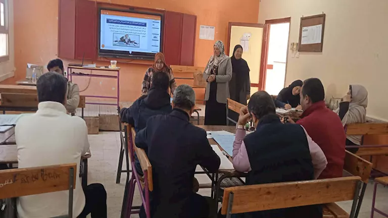 انطلاق الحقيبة التدريبية الثالثة لتعزيز القيادة المدرسية لمديري الابتد