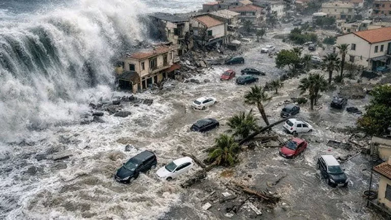 إغلاق المدارس وانقطاع الكهرباء في أيرلندا بسبب عاصفة تشاندرا