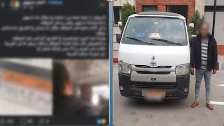 ضبط قائد ميكروباص لعدم الالتزام بخط السير بدمنهور