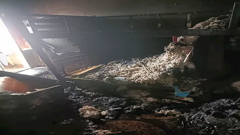 حريق مأساوي في أبو النمرس ينتهي بجثة