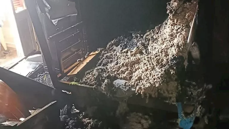 السيطرة على حريق شقة بالطابق الخامس في عقار بشبرا الخيمة