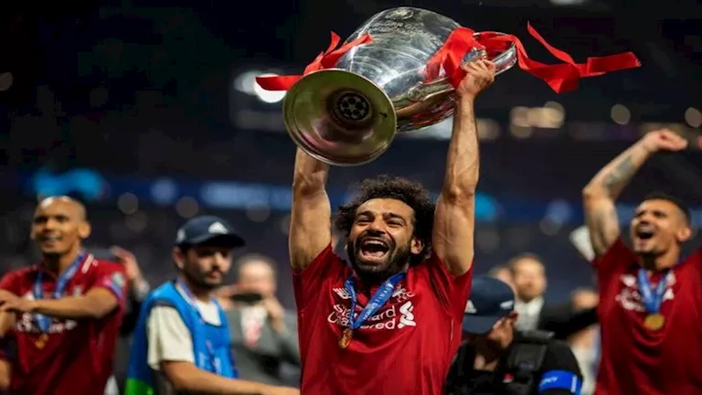 محمد صلاح يتوج بلقب دوري أبطال أوروبا