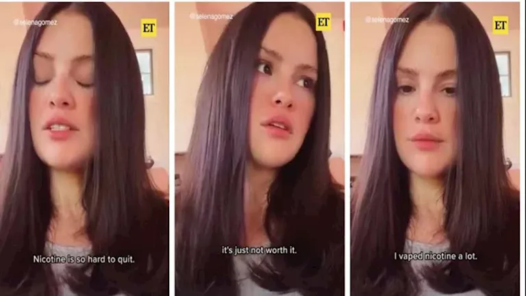 سيلينا جوميز عن معاناتها مع تدخين السجائر الإلكترونية