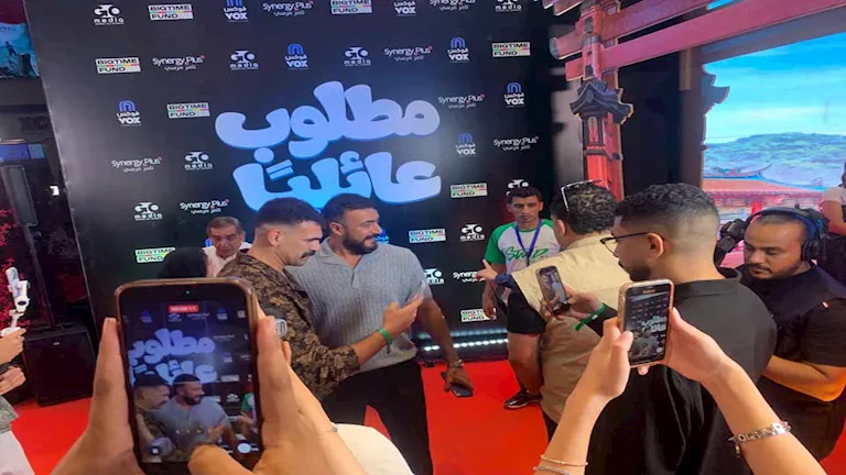 أحمد العوضي من العرض الخاص لفيلم مطلوب عائليا (5)