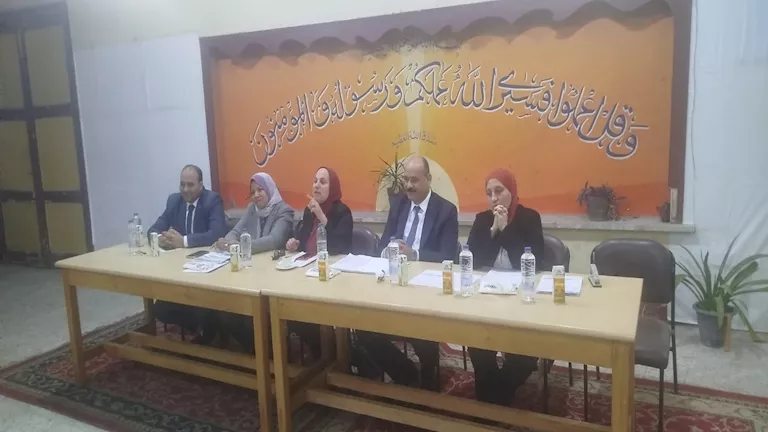 مديرة تعليم القاهرة تشهد مقابلات رؤساء اللجان والمراقبين الأوائل للثان