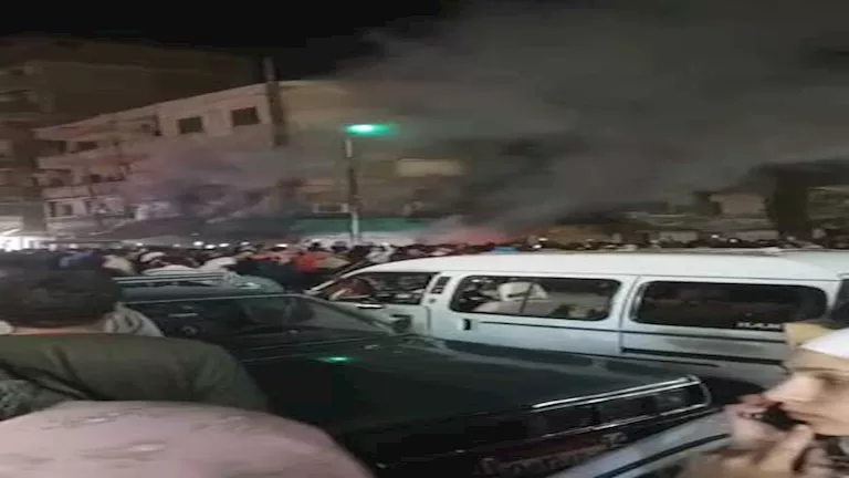 حريق داخل محل تجاري ملحق بعقار في أبو سليمان بالإسكندرية (صور)