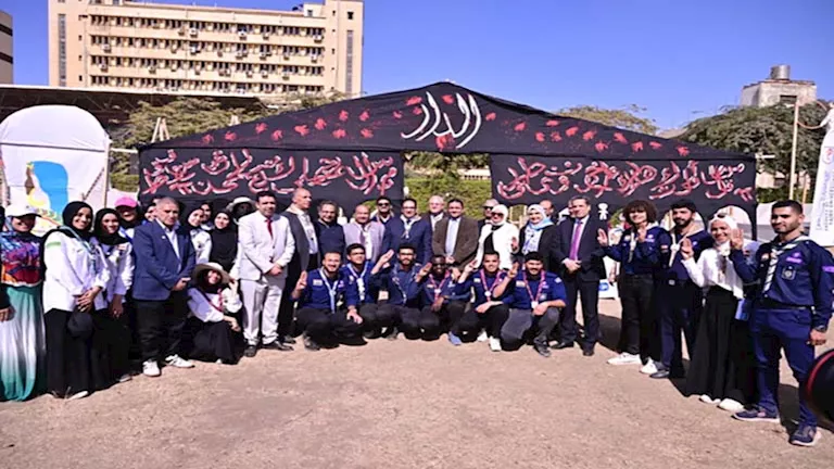 18 صورة من المهرجان الكشفي والإرشادي بجامعة القاهرة 