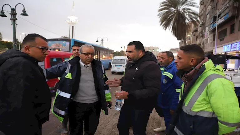 مصر – بتكلفة 3.8 مليون جنيه.. حل أزمة تراكم مياه الأمطار على طريق الإسكندرية