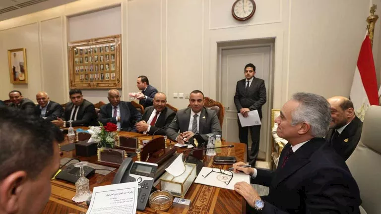 وزير العدل يلتقي أعضاء من مجلسي النواب والشيوخ لتعزيز التنسيق المشترك