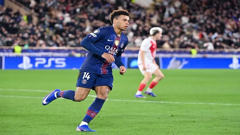 باريس سان جيرمان يفوز على موناكو بثلاثية بدوري أبطال أوروبا