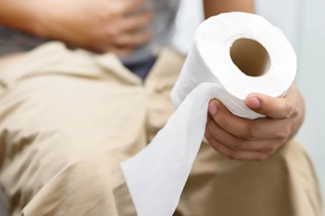  المخاط في البراز 