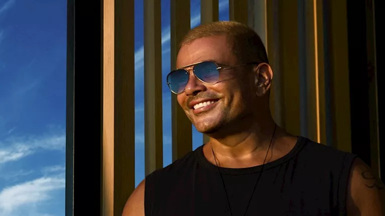 عمرو دياب يحضر سحور تركي آل الشيخ بالقاهرة (صورة) 