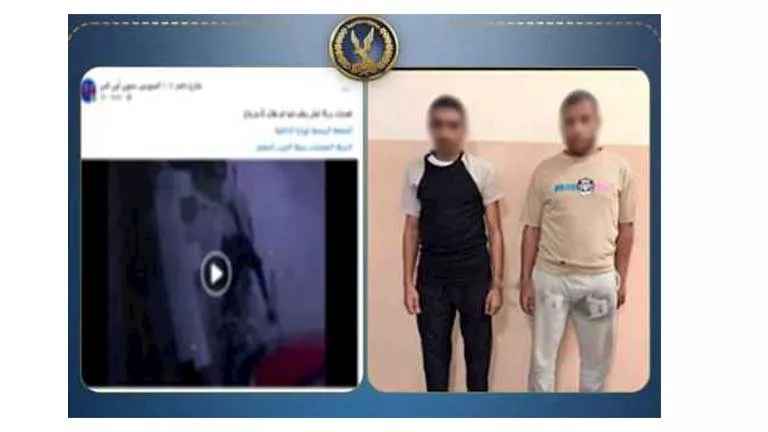 مصر – القبض على شخصين لقيامهما بسرقة دراجة نارية بالسويس والمطالبة بفدية لاستعادتها بالفيديو
