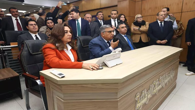 وزيرا التنمية والتموين ومحافظ الدقهلية يتفقدون مركز سيطرة الشبكة الوطن
