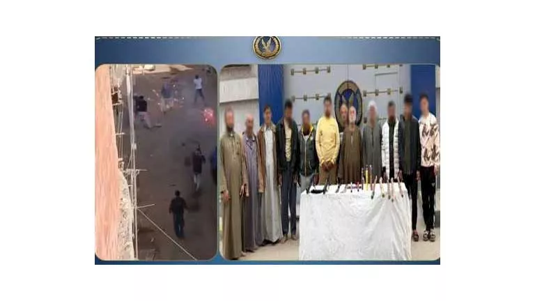 مشاجرة بسبب “لهو الأطفال” ببنى سويف بالأسلحة البيضاء والألعاب النارية