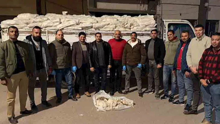 مصر – ضبط 10 أطنان من الدجاج النافق على طريق أسيوط الغربي بالفيوم