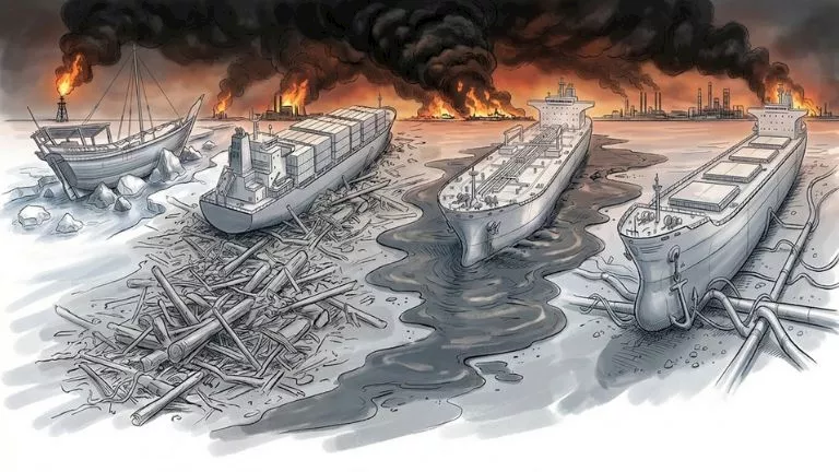 في إيران والخليج.. كيف تتأثر البيئة البحرية والهواء بحرب المنطقة؟