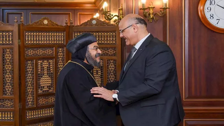 وفد الكنيسة القبطية الأرثوذكسية يلتقي محافظ الإسكندرية