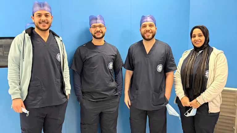 استخراج دبوس طرحة من حنجرة فتاة داخل مستشفى بنها الجامعي