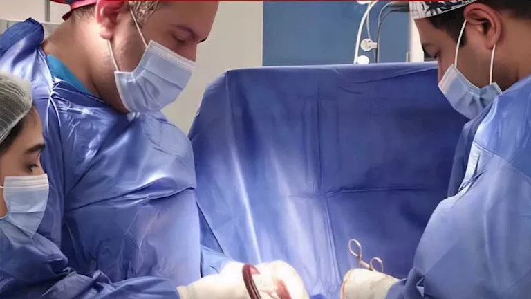 مصر – سقطت من ارتفاع 5 أمتار.. فريق جراحي ينقذ طفلة بمستشفى العامرية العام