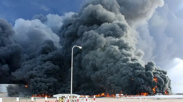 أمريكا تنفي صلتها بقصف منشآت النفط والغاز في إيران