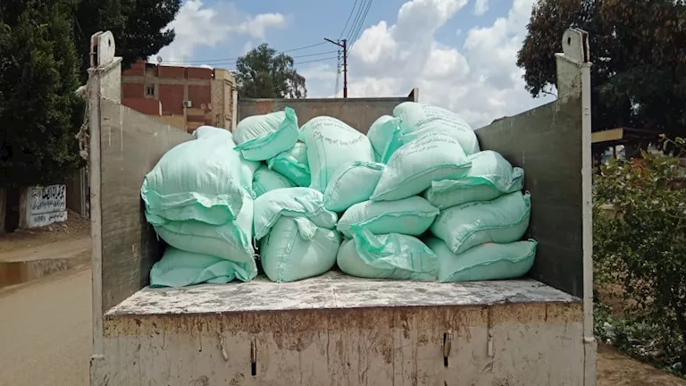 شرطة التموين تضُبط 5 أطنان دقيق أبيض بلدى مدعم خلال 24 ساعة